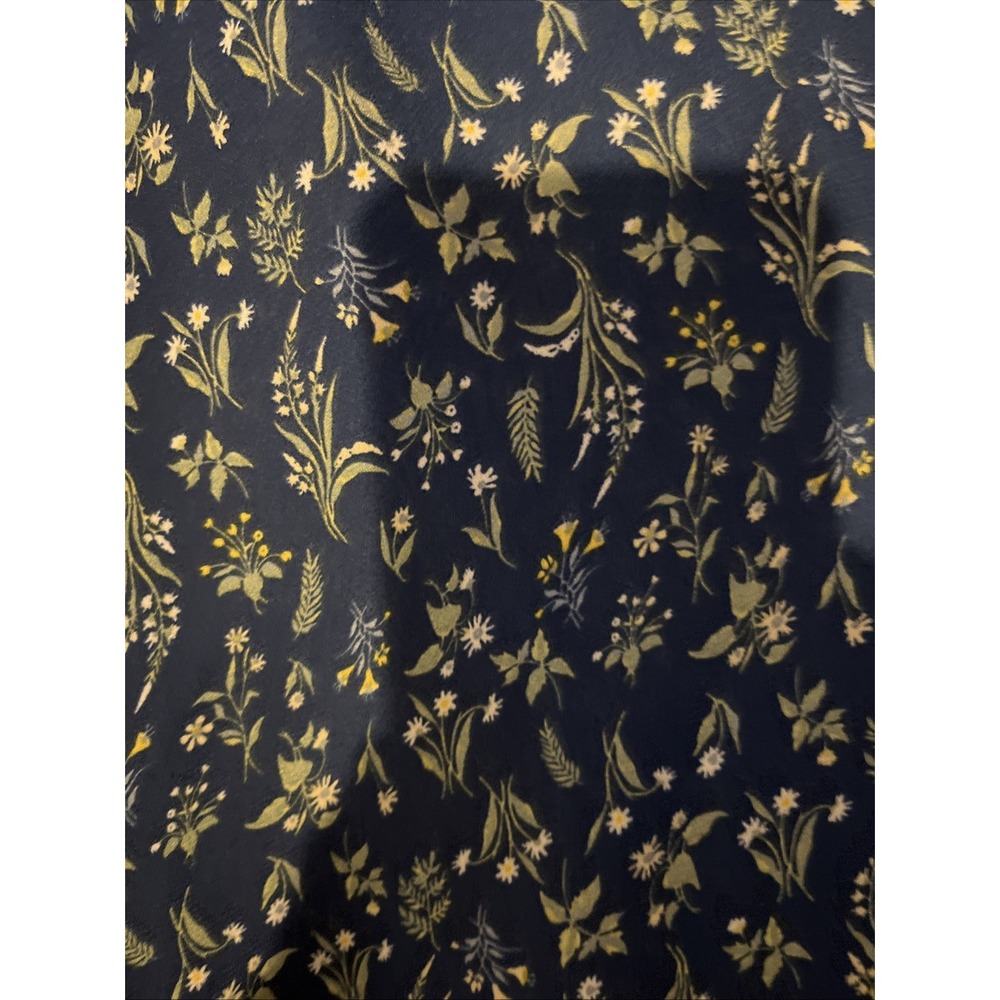 Jachs Girlfriend New York Women's XL Shirt Long Sleeve Floral Blue Green - Picture 3 of 7